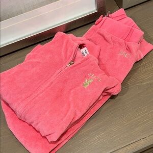 Juicy Couture Kids Pink Joggers